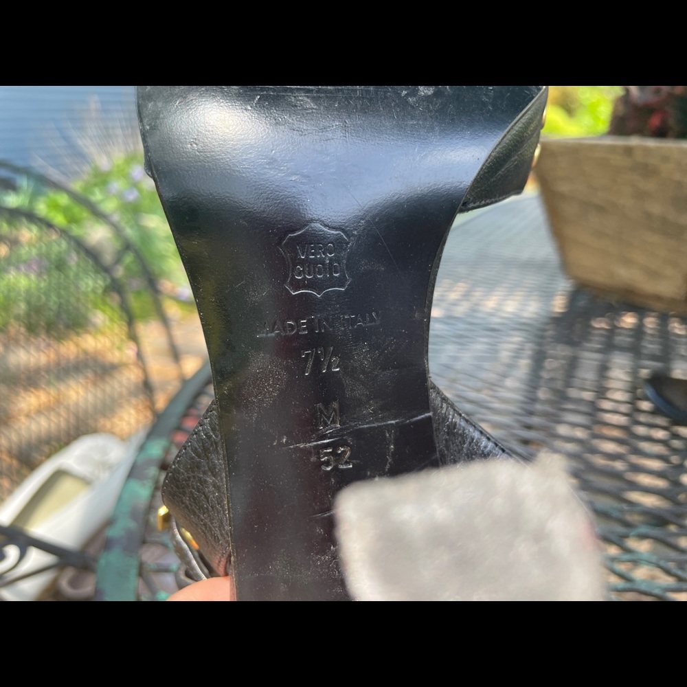 EUC - Via Spiga Sexy Strappy Heels with Eyelet Grommet Details - Picture 11 of 14